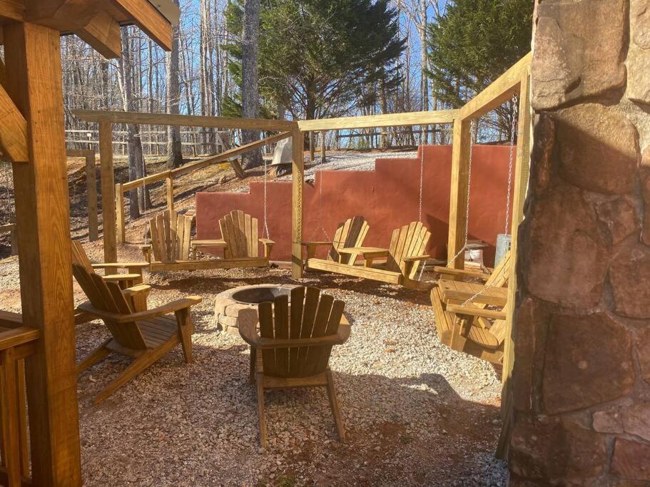 Red Rooster Family Cabin W/Hot Tub+Fire Pit+View Franklin Extérieur photo