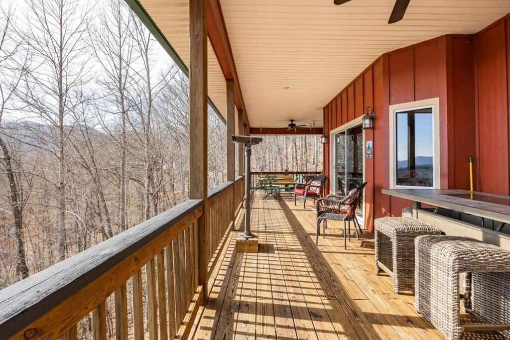 Red Rooster Family Cabin W/Hot Tub+Fire Pit+View Franklin Extérieur photo