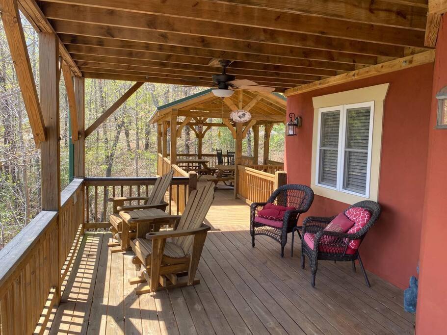 Red Rooster Family Cabin W/Hot Tub+Fire Pit+View Franklin Extérieur photo