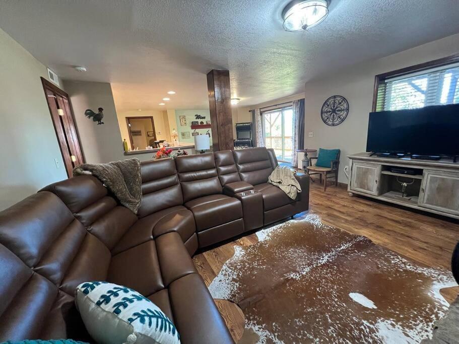Red Rooster Family Cabin W/Hot Tub+Fire Pit+View Franklin Extérieur photo
